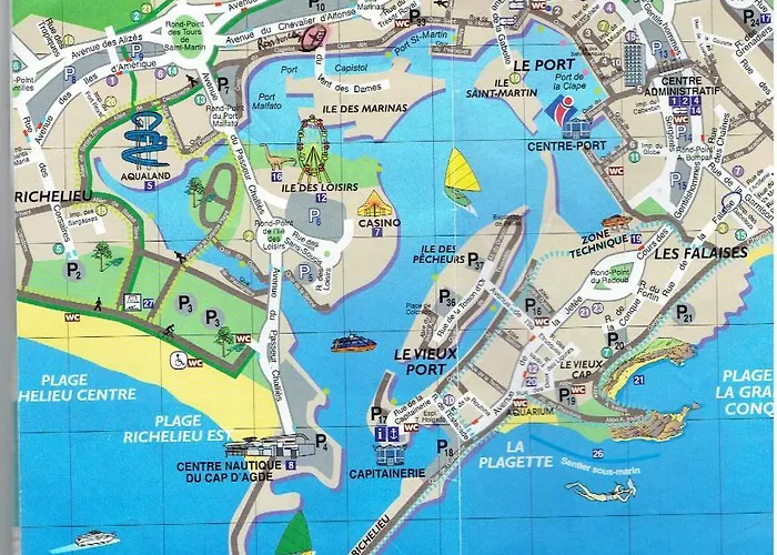 Cap D'agde 2 Pieces - 4 Personnes Agde