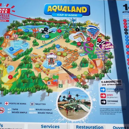 Cap D'agde 2 Pieces - 4 Personnes דירה אגדה