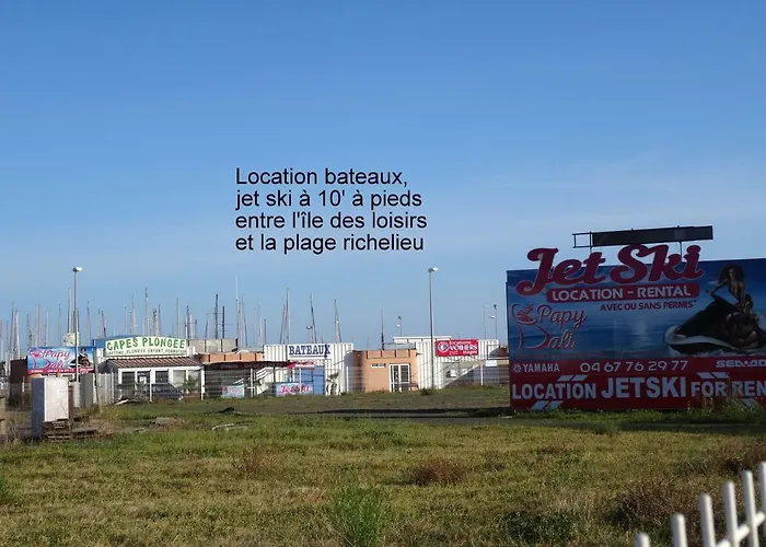 アパート Cap D'agde 2 Pieces - 4 Personnes アグド